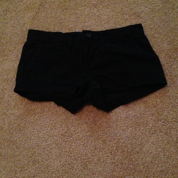 Black Aeropostale shorts.