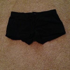Black Aeropostale shorts.