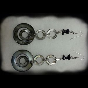 Mother of Pearl Dangle Earrings