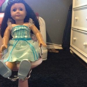 Perfect for American Girl Doll, hair styling chair