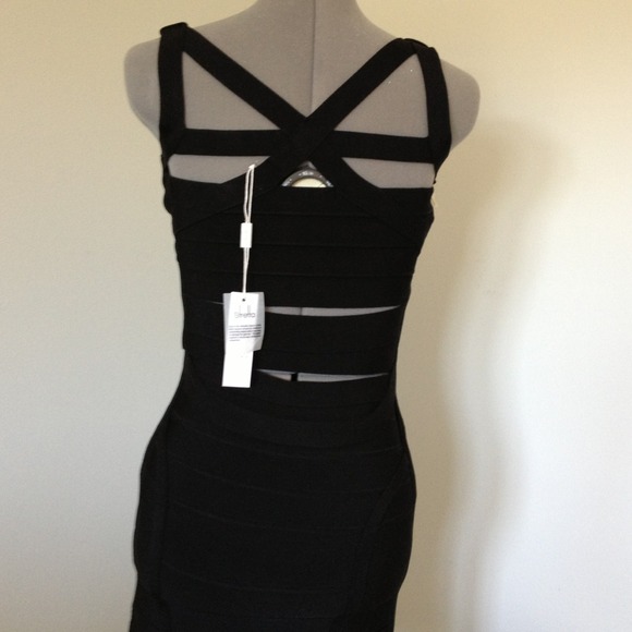 SOLD!!!!!! Stretta Christiana Bandage Dress - Picture 2 of 3