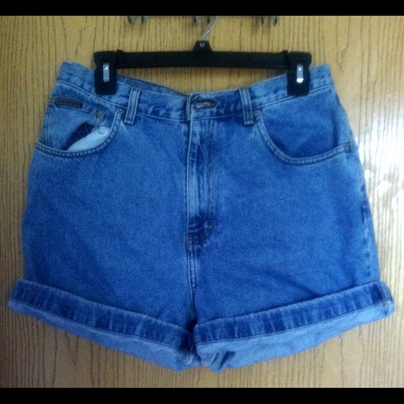 Calvin Klein Denim - High waist denim shorts