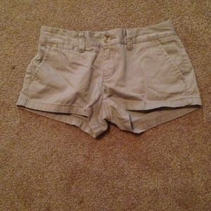 Aeropostale khaki shorts.