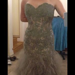 Olive Jovani Dress