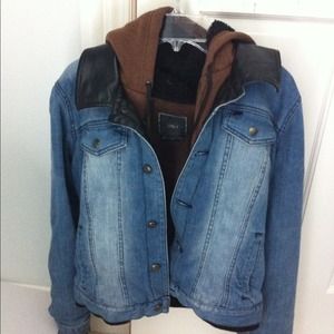 OBEY Denim Fleece jacket