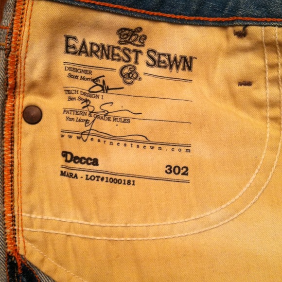 Earnest Sewn Decca Jeans