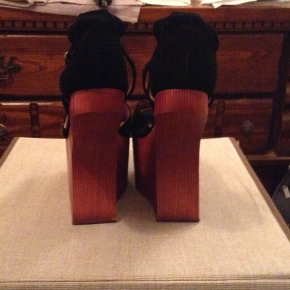 Jeffrey Campbell heel less wedges - Picture 2 of 4