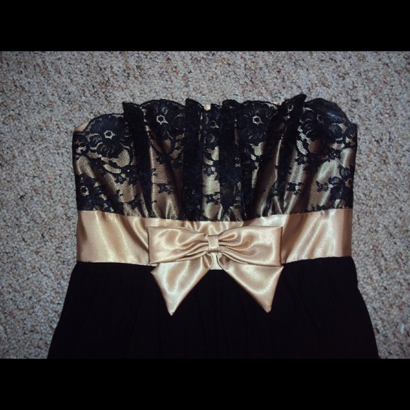 ⚡️SALE⚡️🎀HP🎀 Jessica McClintock Cocktail Dress - Picture 3 of 4