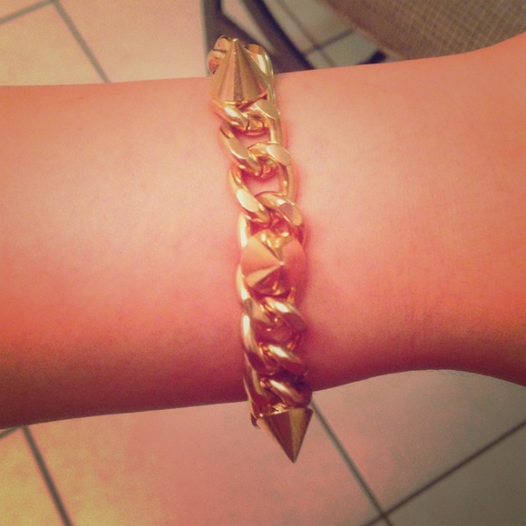 Gold Stud Bracelet