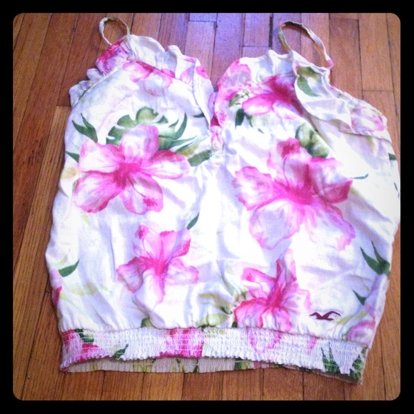 Hollister Floral Tank