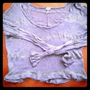 Purple Splendid Oversized Knit Top