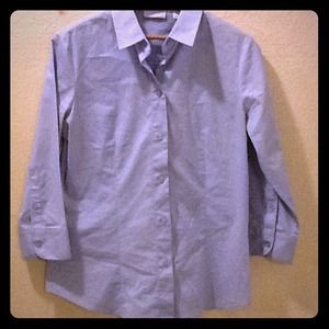 New York & Co. 3/4 sleeve woman's career blouse📱