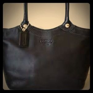 Black leather Coach(Authentic)RESERVED @mdanko