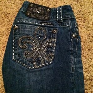 Miss Me jeans 26W 32 inseam. Bootcut