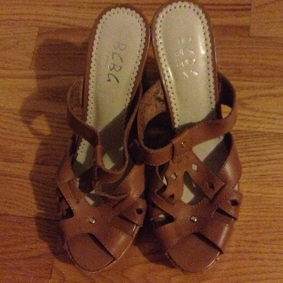 Sold!!! Nude wedges