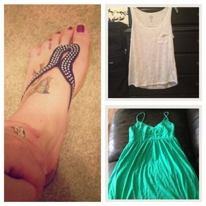 ❗Bundle❗Studded black sandals