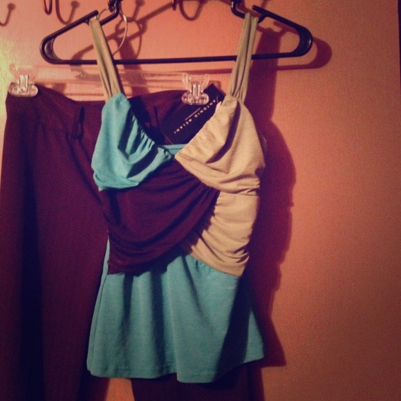 Color block Dress top