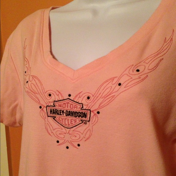 SOLD in bundle. Harley Davidson ladies top.