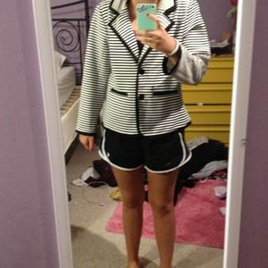 Striped blazer
