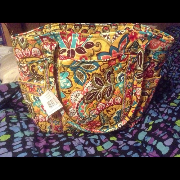 vera bradley campus tote