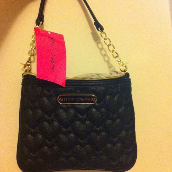 🔴TRADED🔴Black Betsy Johnson Wristlet