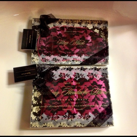 💕Lace Sleep Mask & Aromatherapy Pillow Set