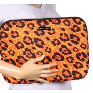 Betsey Johnson Cheetah Boom Boom Laptop Sleeve
