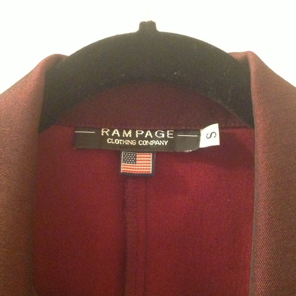 Rampage double breasted trench style coat - Picture 2 of 3