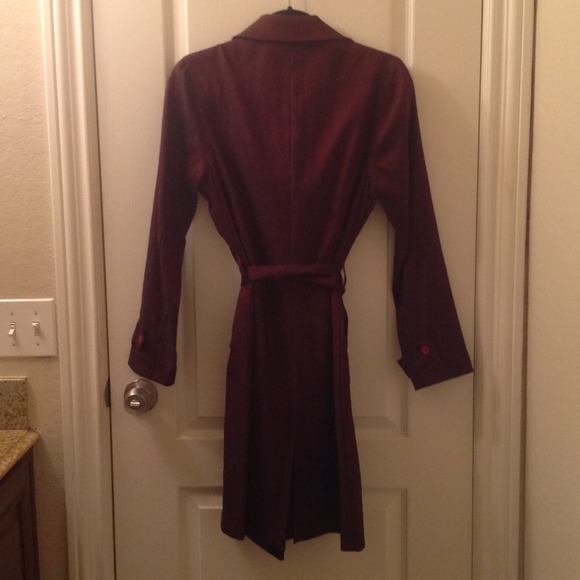 Rampage double breasted trench style coat - Picture 3 of 3