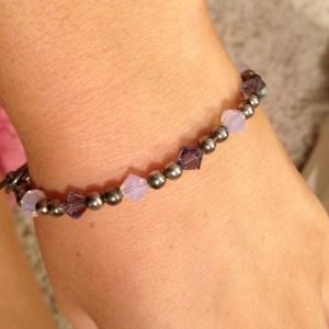 Purple bracelet