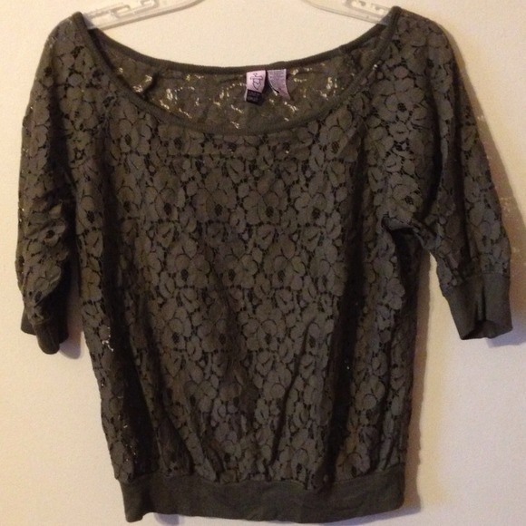 Olive green shirt