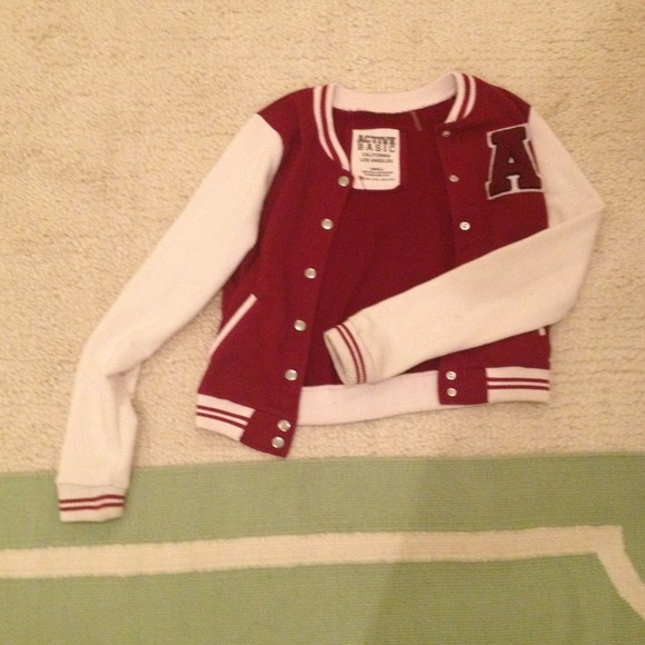 Red Varsity Jacket