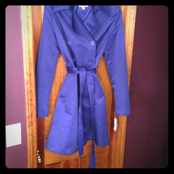 *REDUCED* Royal blue trench coat!