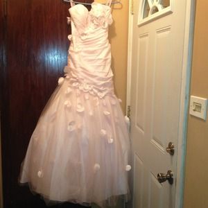 BLUSH prom dress.