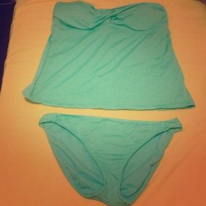 Brand New Never Been Worn Teal Tankini