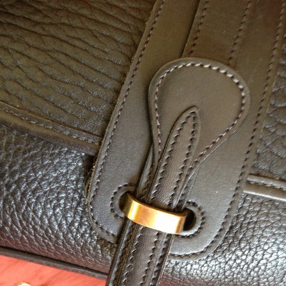 🔴🔴🔴Sold🔴🔴🔴Black on black Dooney - Picture 3 of 4