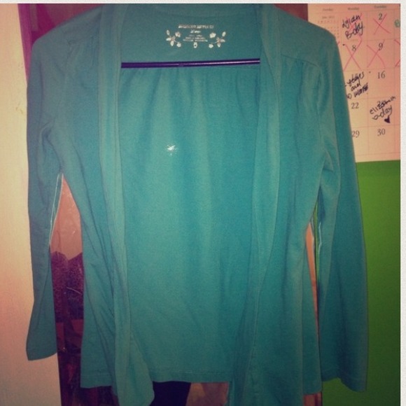 Teal cardigan - Picture 1 of 2
