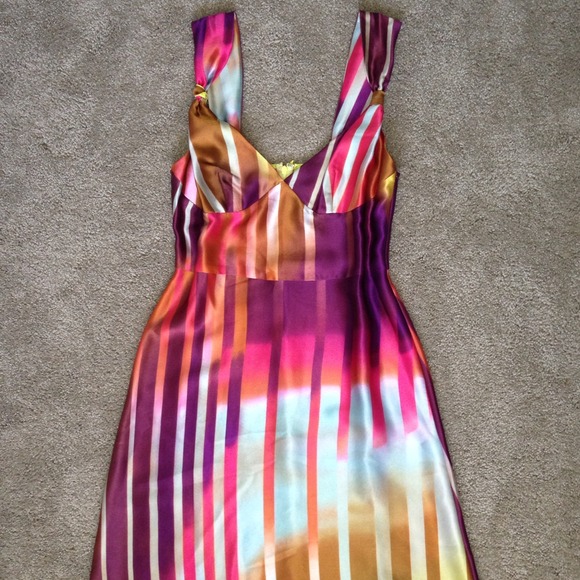 100% silk dress