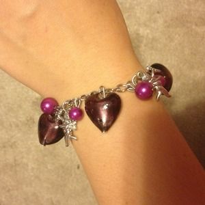 Purple bracelet