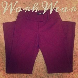 NWOT Mossimo Maroon Slacks