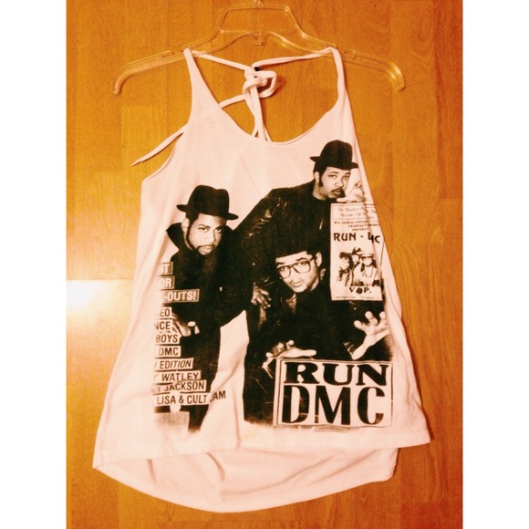 😍😍Run Dmc Tank b/w print out