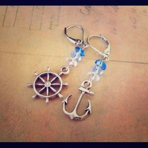⚓Swarovsky crystal earings⚓