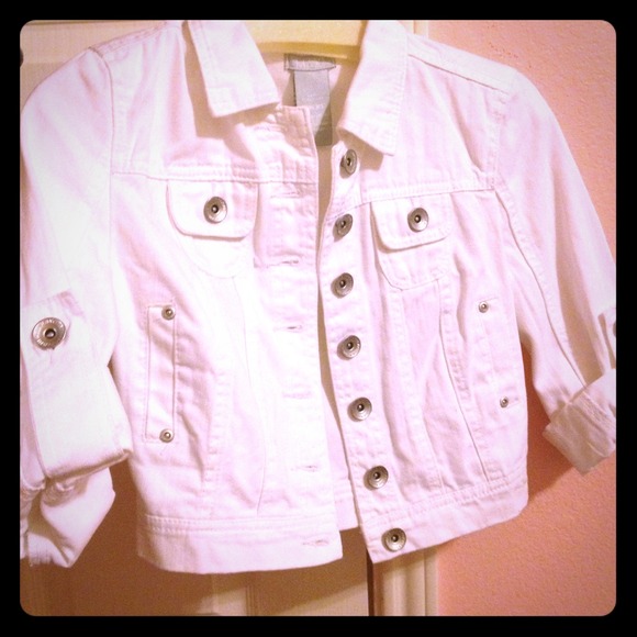 MAX white denim blazer Black Friday sale