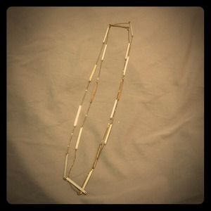 Gold wrap necklace