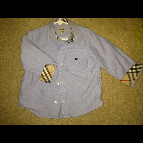 💢💢SOLD💢💢Burberry boys shirt