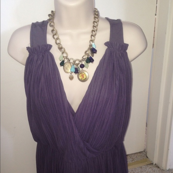 Beautiful egg plant colored Anthropolgie blouse - Picture 2 of 3