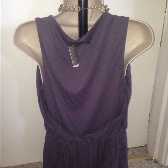 Beautiful egg plant colored Anthropolgie blouse - Picture 3 of 3