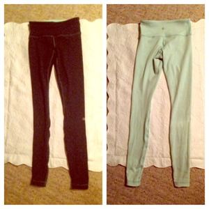 Reversible Size 2 Wunder Under Lulu Lemon Pants