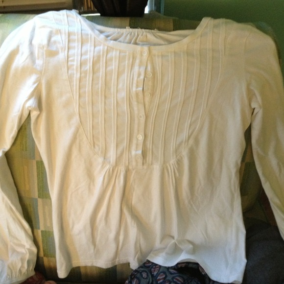 White tuxedo style shirt