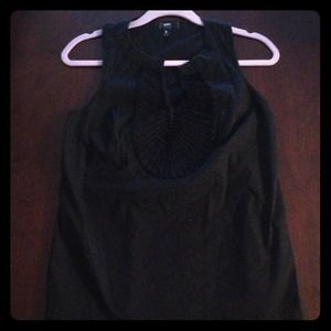 Black cotton tunic